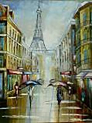 Набор для творчества Парижская легенда 40x50 см 