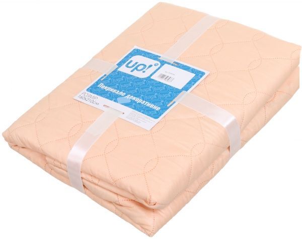 Покривало декоративне Персик 160x210 см UP! (Underprice) персиковий 