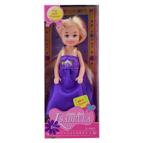 Кукла маленькая Isabella YL1600-B 4 вида в ассортименте