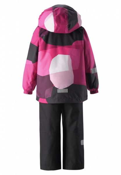 Костюм горнолыжный Reima Hamara 523127-4656 128 малиново-черный