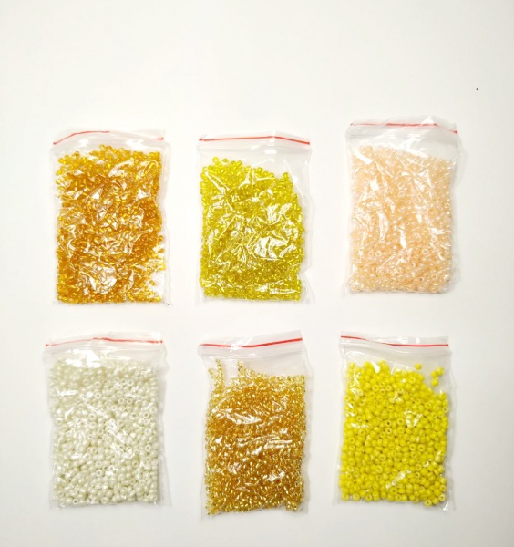 Набор, техника создание украшений 6 цветов/желтый Рич-Ленд