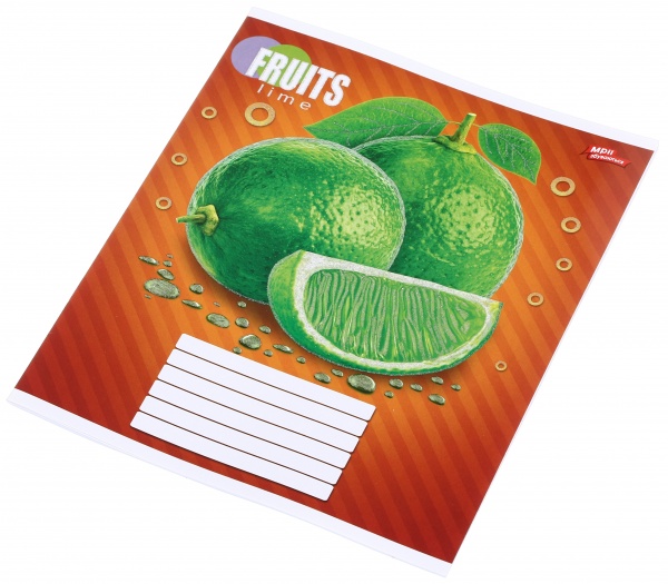 Тетрадь школьная с глитером 18 листов в линейку в ассортименте Мечты сбываются