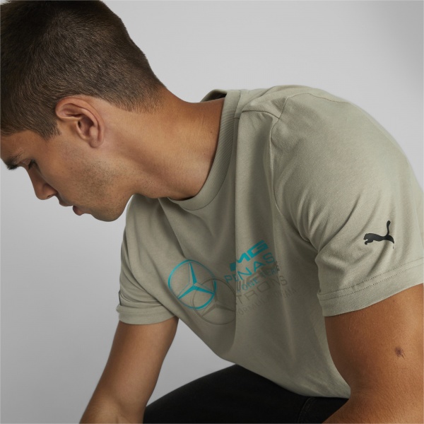 Футболка Puma MAPF1 LOGO TEE 53848207 р.L бежевий