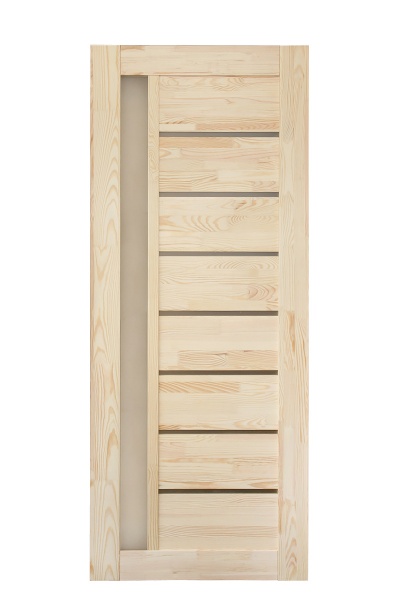 Дверное полотно Домінант-Вуд Эталон 1-1 - полустекло 700х2000х36 ПГ 700 мм под покраску 