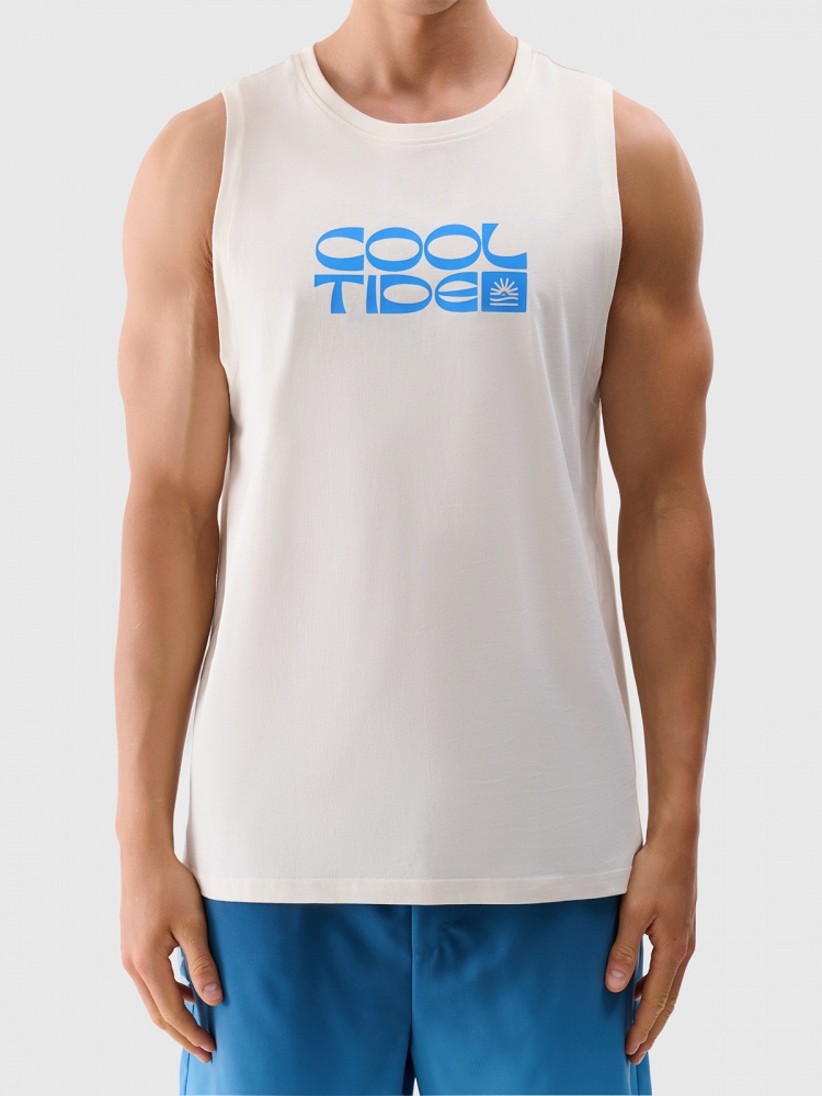 Футболка 4F SLEEVELESS M123 4FWSS25TSLEM123-11S р.XL белый