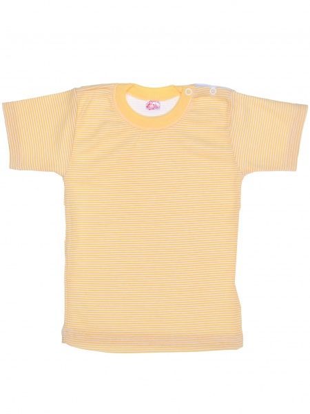 Футболка Татошка Смужка р.80 жовтий 6601 