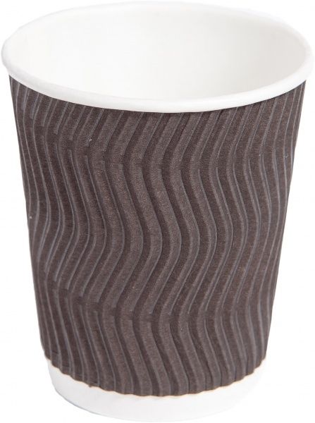 Стакан бумажный PROservice 175 мл. (рифленый) 20 шт.