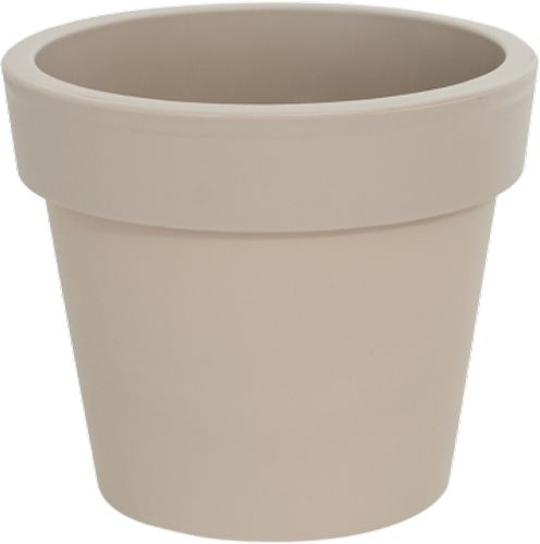 Вазон пластиковый Алеана ГАММА 26x22 см круглый 9,7л какао 