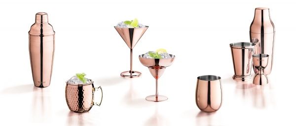 Стакан конусний WL-552218 St.Steel. Сopper Wilmax