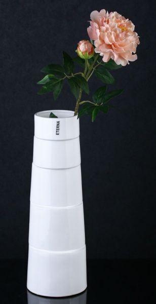 Ваза керамическая белая UA 705-41 Eterna
