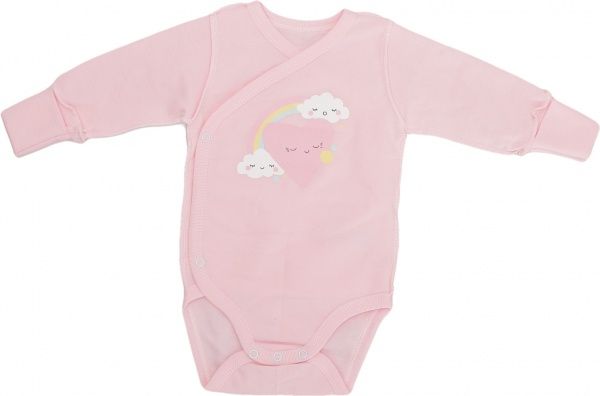 Боди Фламинго ясельный р.60 розовый 146-331 