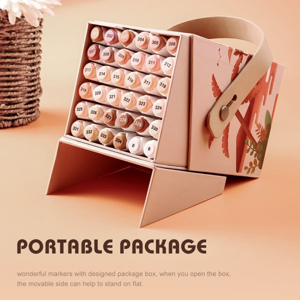 Набор маркеров Arrtx спиртовых Alp ASM-02SK 36 цветов оттенок кожи LC302208 