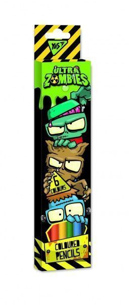 Карандаши цветные Zombie 6 шт. 290578 YES