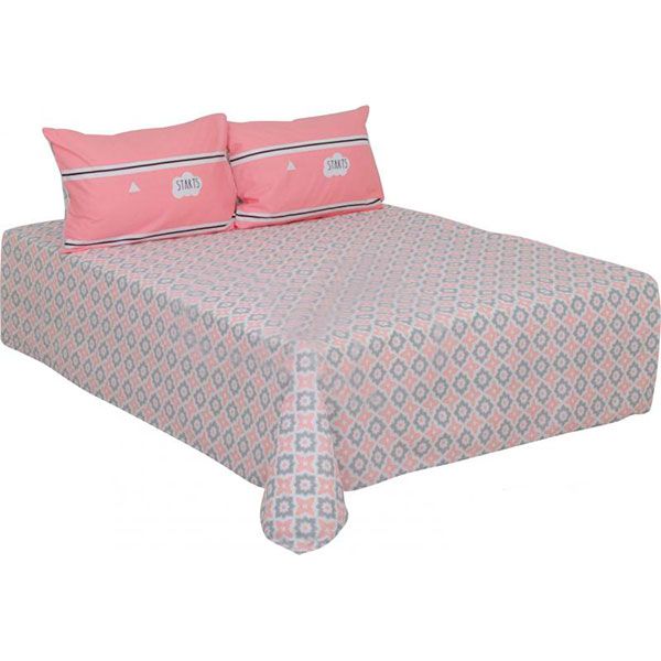 Комплект постільної білизни полуторний Ibodo Starts Beige