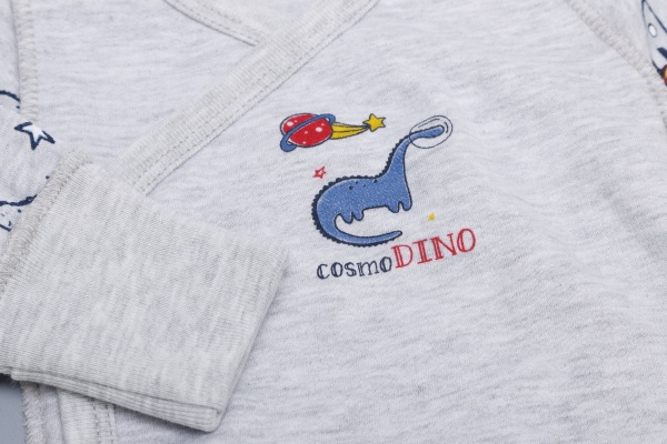 Комбинезон унисекс Фламинго р.56 меланж 146-304 