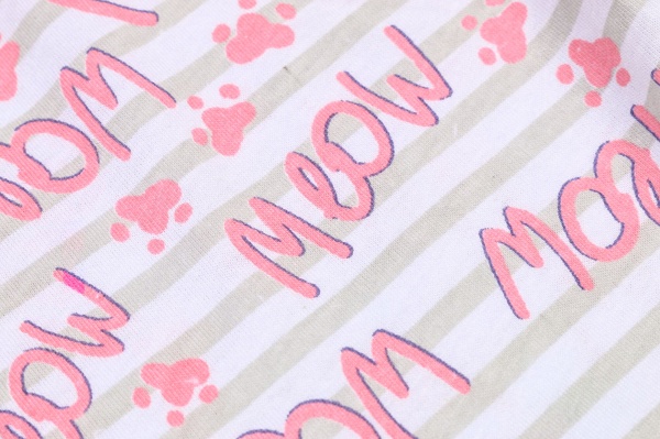 Пижама для девочек Funtime с длинным рукавом р.86 белый с розовым 