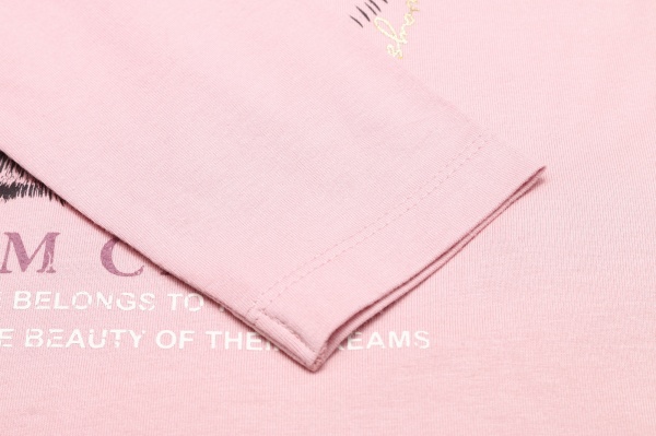 Реглан для девочки NWM р.122 светло-лиловый U44046-1 