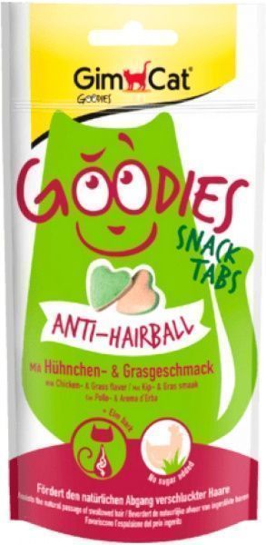 Снеки Gimpet Goodies Snack Tabs Anti-Hairball