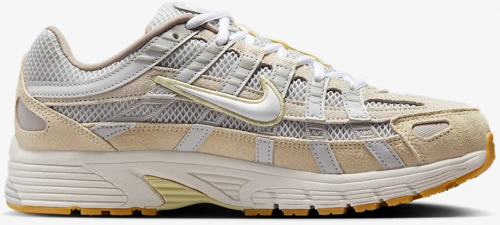 Кросівки жіночі демісезонні Nike W P-6000 OPP1 HV4312-025 р.37,5 сірі із жовтим