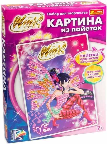 Картина з блискіток Winx «Муза» 4748-06 