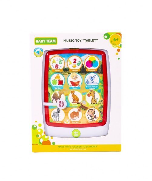Игрушка музыкальная Baby Team Планшет 8631