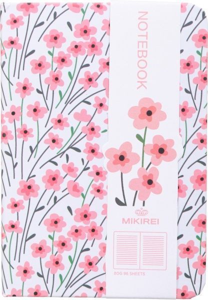 Блокнот Первые цветы 10,5x7,5 см белый