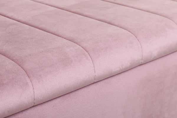 Сундук-пуф Christian пудровый 120х38х42 см 