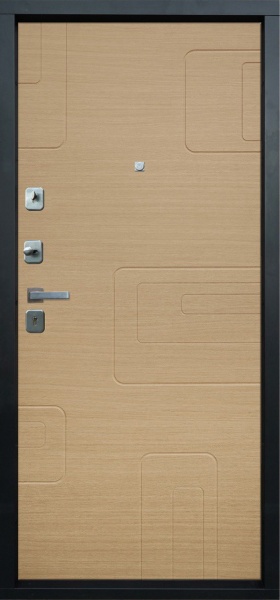 Дверь входная FORZA GROUP Капо бежевый 2050x960 мм левая