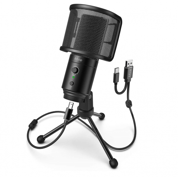 Мікрофон FIFINE K683A USB/USB C