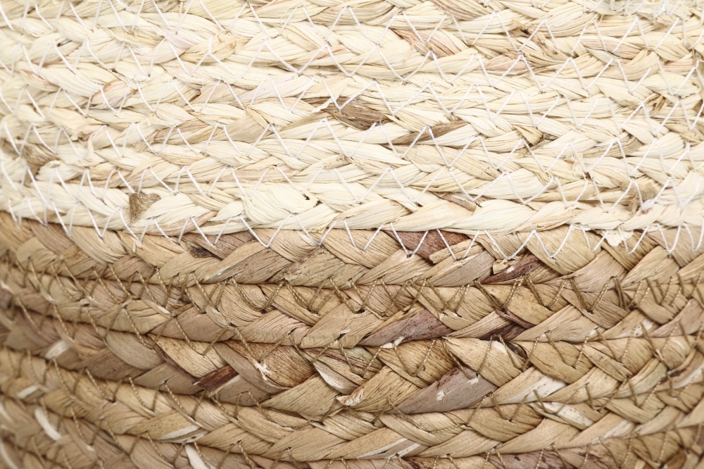 Кошик Sona круглий бежевий 22х22 см