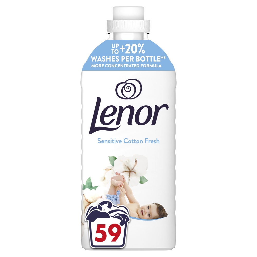 Кондиціонер для білизни Lenor Свіжість бавовни 1,239 л