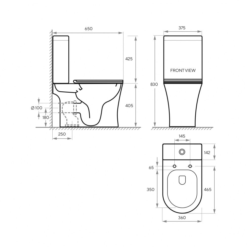 Унитаз-компакт Koller Pool DAKOTA