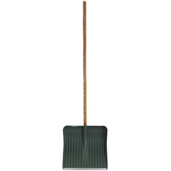 Лопата для снігу зелена