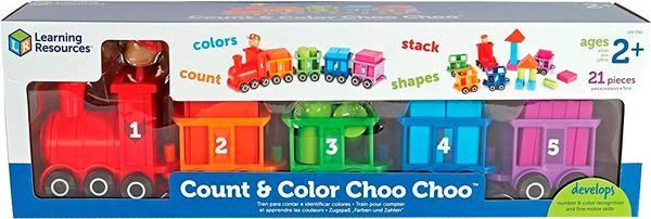 Игровой набор Learning Resources LEARNING RESOURCES -ПАРОВОЗИК LER7742