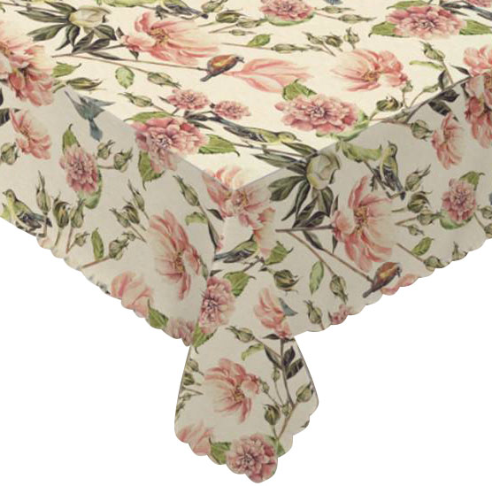 Скатерть Прованс Пион 137x180 см мульти Dariana 