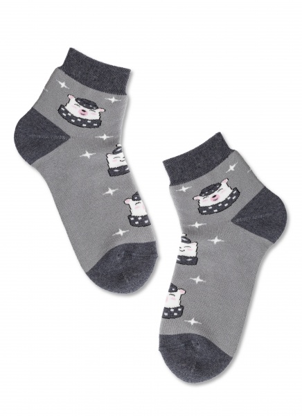 Носки женские Conte 1407 ARCTIC (махровые укороченные) 354 р.25 светло-серый