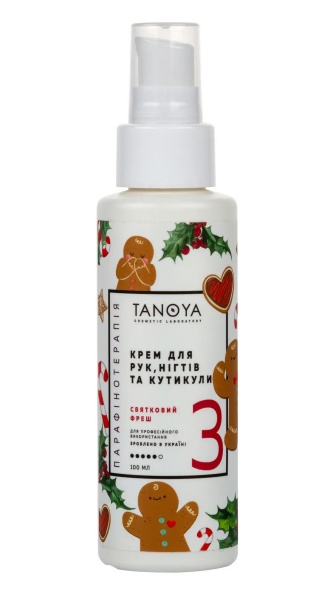 Крем для рук и ногтей TANOYA Имбирное печенье 100 мл