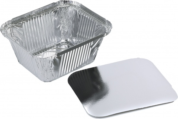 Набор контейнеров для пищевых продуктов GoPack из фольги з картонными крышками 25 шт.