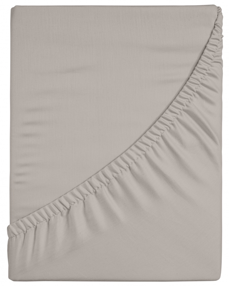Простирадло на резинці GRAY MORN 160x200 см бежевий UP! (Underprice)