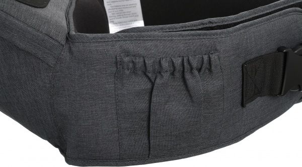 Эрго-рюкзак Хипсит 6 в 1 Love & Carry серый с черным Хіпсіт 