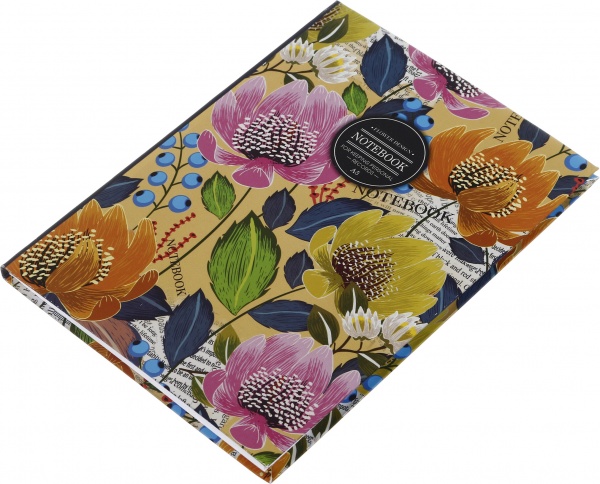 Книга для записей А5 80 листов обкл металл+лак клетка 17108-17111