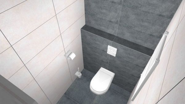 Плитка Zeus Ceramica Concrete Nero ZNXRM9BR 30x60x9,2 