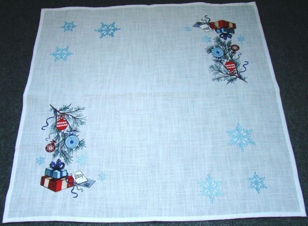 «Новогодняя сказка» 419-19/00 65x65 см белый Эдельвика 