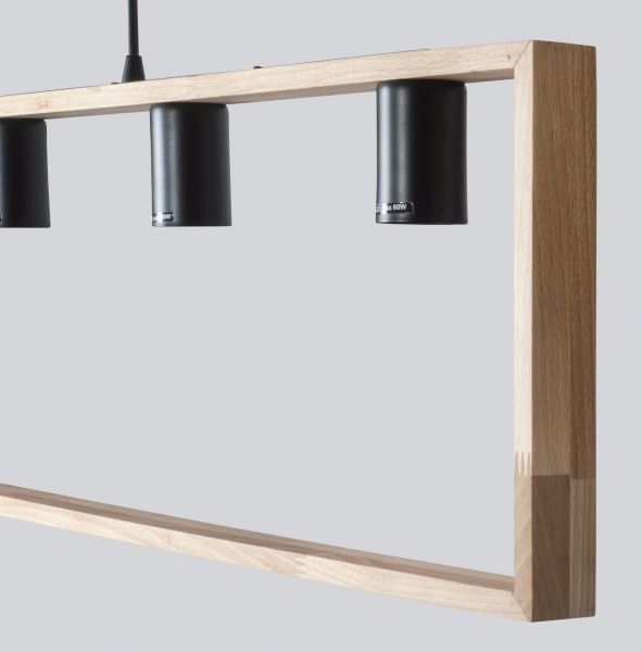 Подвес Геотон НСБ 02-5х60-915 ДС 6421/5 5x60 Вт E27 бук светлый 