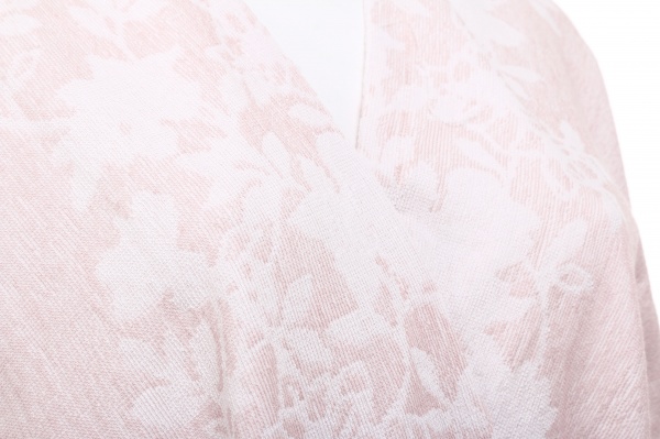 Пончо махрове рожевий 