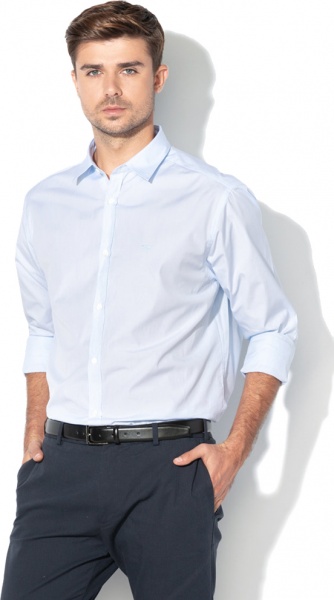 Сорочка Emporio Armani CAMICIA UOMO / MAN SHIRT 8N1C751V04Z-0785 р. 2XL блакитний