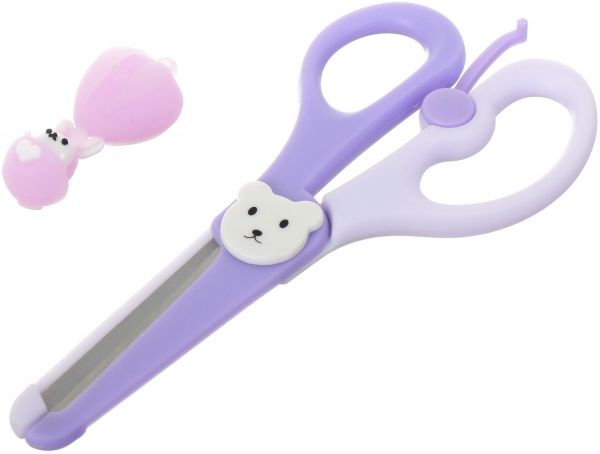 Ножиці дитячі Космос фіолетові
