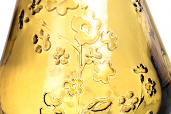 Ваза стеклянная Желто-золотой FLORAL San Miguel