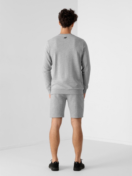 Свитшот 4F NOSH4-BLM350-27M р. L серый меланж