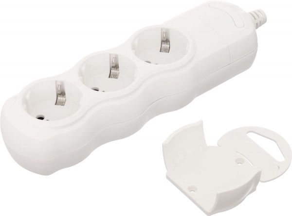 Колодка Expert Power с заземлением 3 гн. белый BNG-SS3NSGR-WH 